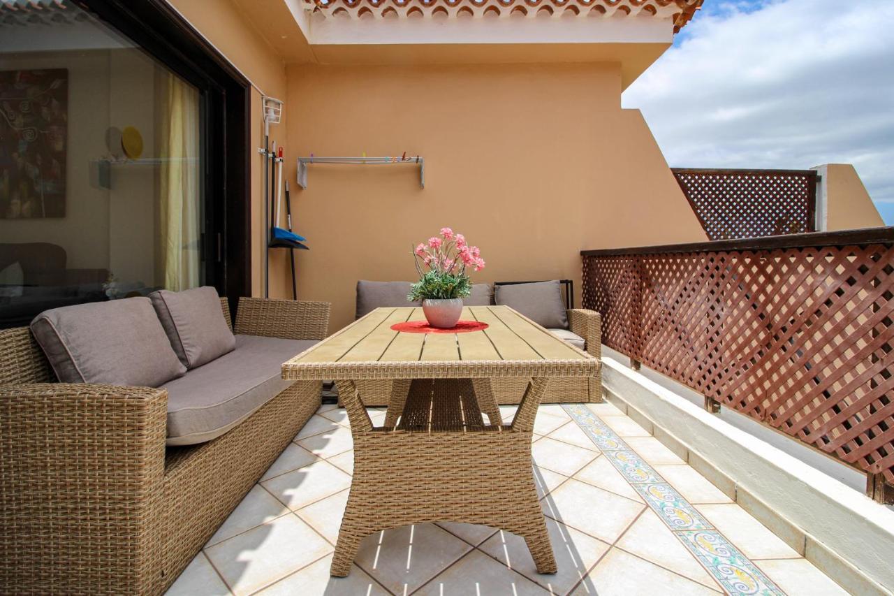 Beautiful Penthouse Apartment With Heated Swimming Pool Golf Del Sur San Miguel de Abona Exterior photo